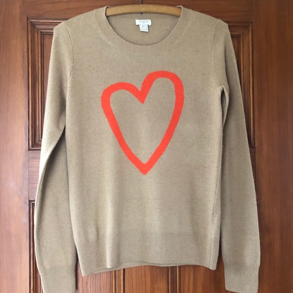 J. Crew Sweaters - J Crew Heart Sweater